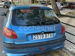 Azul Usado 2002 Peugeot 206 Berlina | 500 € (Super precio)
