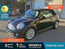Negro Usado 2011 Mini Cooper D Cabriolet Descapotable | 7890 €