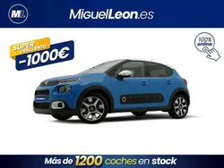 Azul Usado 2020 Citroën C3 PureTech Utilitario | 10.985 € (Precio justo)