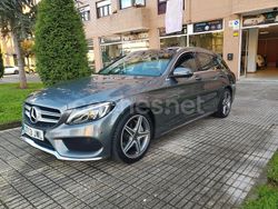 Gris / plata Usado 2017 Mercedes C220 Familiar | 22.500 € (Caro)