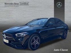 Negro obsidiana Usado 2024 Mercedes C200 AMG line Berlina | 42.900 € (Precio justo)