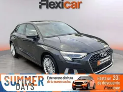 Gris Usado 2021 Audi A3 Sportback Advanced Utilitario | 22.990 € (Precio justo)