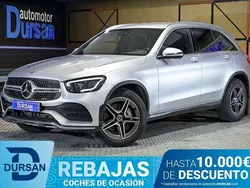 Gris Usado 2020 Mercedes GLC300e SUV | 37.491 € (Buen precio)