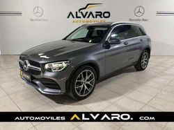 Gris Usado 2021 Mercedes GLC220 SUV | 36.990 € (Precio justo)