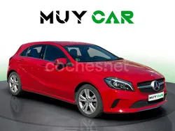 Rojo Usado 2017 Mercedes A200 Berlina | 19.490 € (Precio justo)