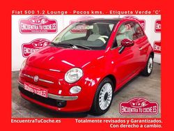 Rojo Usado 2012 Fiat 500 Lounge Utilitario | 7990 € (Un poco caro)