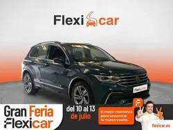 Azul Usado 2021 VW Tiguan R-line SUV | 27.490 € (Precio justo)