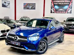 Azul Usado 2020 Mercedes GLC220 Coupe | 43.990 € (Precio justo)
