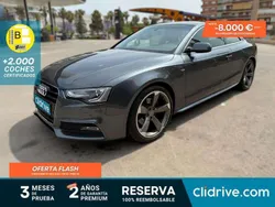 Gris Usado 2014 Audi A5 Premium Coupe | 19.290 € (Precio justo)