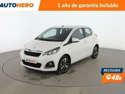 Blanco Usado 2017 Peugeot 108 Allure Utilitario | 7699 € (Buen precio)