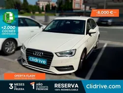 Blanco Usado 2014 Audi A3 Sportback Ambition Utilitario | 13.390 € (Precio justo)