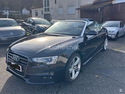 Negro Usado 2013 Audi A5 Cabriolet S-Line Descapotable | 14.500 € (Buen precio)