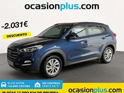 Azul Usado 2019 Hyundai Tucson SUV | 20.319 € (Precio justo)
