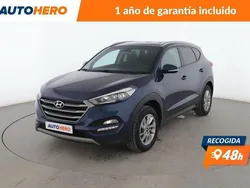 Azul Usado 2017 Hyundai Tucson SUV | 13.899 € (Precio justo)