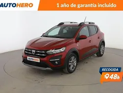 Rojo Usado 2021 Dacia Sandero Comfort Utilitario | 12.899 € (Precio justo)