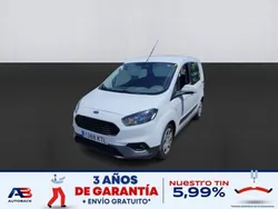 Blanco Usado 2019 Ford Tourneo Courier Ambiente Monovolumen | 10.700 € (Precio justo)