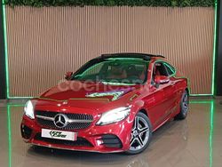 Rojo Usado 2019 Mercedes C200 Coupe | 27.990 € (Precio justo)