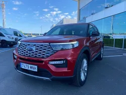 Rojo Usado 2024 Ford Explorer Platinum SUV | 75.500 €