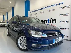 Azul Usado 2019 VW Golf VII Advance Familiar | 14.995 € (Precio justo)