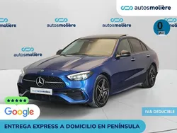 Azul Usado 2024 Mercedes C300e Berlina | 47.890 € (Buen precio)