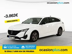 Blanco Usado 2022 Peugeot 308 Active Familiar | 18.800 € (Precio justo)