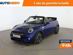 Azul Usado 2018 Mini Cooper S Cabriolet Descapotable | 24.699 € (Buen precio)
