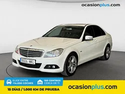 Blanco Usado 2012 Mercedes C180 Berlina | 11.850 € (Buen precio)