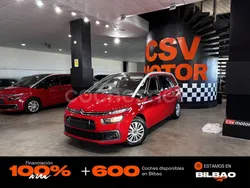 Rojo Usado 2021 Citroën C4 SpaceTourer Shine Monovolumen | 13.450 € (Super precio)