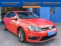 Rojo Usado 2015 VW Golf VII Sportline Berlina | 11.990 € (Precio justo)