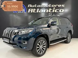 Azul Usado 2021 Toyota Land Cruiser SUV | 55.990 € (Precio justo)