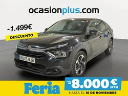 Negro Usado 2023 Citroën C4 Feel Berlina | 16.490 € (Precio justo)