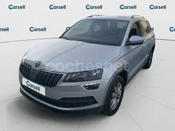 Gris / plata Usado 2021 Skoda Karoq Ambition SUV | 19.300 € (Precio justo)