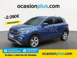 Azul Usado 2020 VW T-Cross Sportline SUV | 22.990 € (Precio justo)