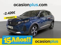 Azul Usado 2022 Peugeot 3008 GT Recogida | 26.690 € (Caro)