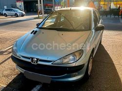 Azul Usado 2001 Peugeot 206 Berlina | 3400 € (Precio justo)