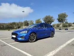 Azul Usado 2019 Ford Focus ST-Line Familiar | 19.900 € (Precio justo)