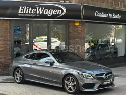 Gris / plata Usado 2016 Mercedes 200 AMG line Coupe | 25.490 € (Caro)