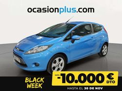 Azul Usado 2009 Ford Fiesta Trend Utilitario | 6450 € (Precio justo)