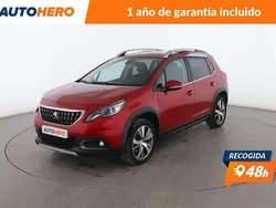 Rojo Usado 2019 Peugeot 2008 Allure SUV | 12.599 € (Buen precio)