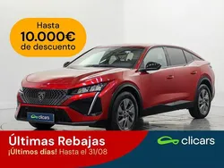 Rojo Usado 2024 Peugeot 408 Allure Berlina | 22.490 € (Buen precio)