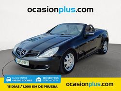 Negro Usado 2007 Mercedes SLK200 Descapotable | 11.150 € (Buen precio)