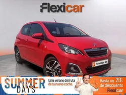 Rojo Usado 2021 Peugeot 108 Active Utilitario | 11.990 € (Precio justo)