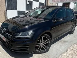 Negro Usado 2016 VW Golf VII GTD Berlina | 15.849 €