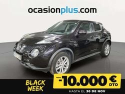 Negro Usado 2016 Nissan Juke Acenta SUV | 10.990 € (Precio justo)