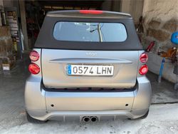 Gris / plata Usado 2014 Smart ForTwo Cabrio Brabus Descapotable | 10.600 €