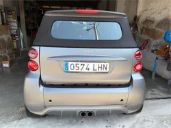 Gris / plata Usado 2014 Smart ForTwo Cabrio Brabus Descapotable | 10.600 € (Precio justo)