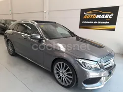 Gris / plata Usado 2018 Mercedes C220 Familiar | 27.990 € (Precio justo)