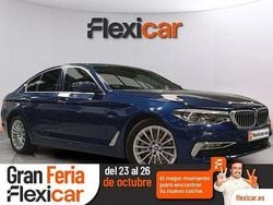 Azul Usado 2017 BMW 520 Berlina | 25.290 € (Precio justo)