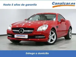 Rojo Usado 2011 Mercedes SLK250 Descapotable | 21.151 € (Precio justo)