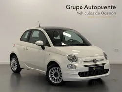 Beige Usado 2020 Fiat 500 Lounge Utilitario | 11.990 € (Un poco caro)